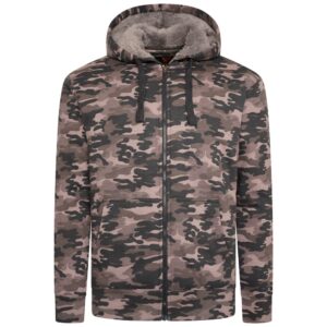 Sherpa Lined Camo Print Hoody – Forge Clothing – Men's Clothing Up